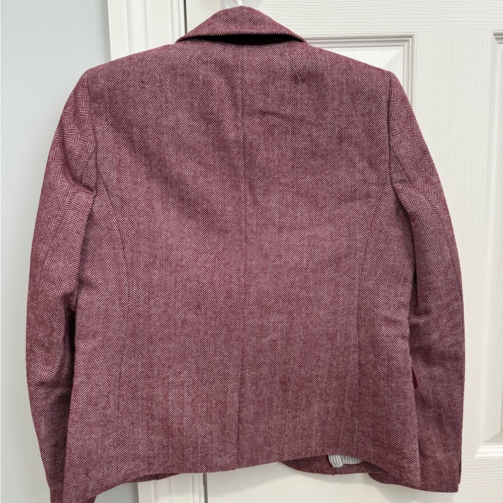 J. Crew Woman’s Herringbone Schoolboy Blazer - Picture 5 of 7